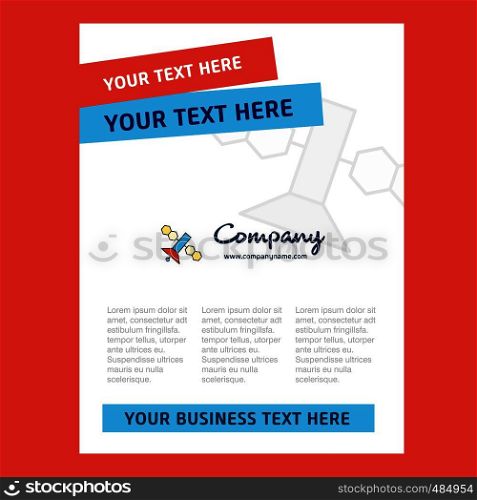 Satellite Title Page Design for Company profile ,annual report, presentations, leaflet, Brochure Vector Background