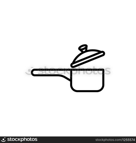 saucepan icon vector design templates white on background