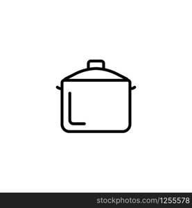 saucepan icon vector design templates white on background