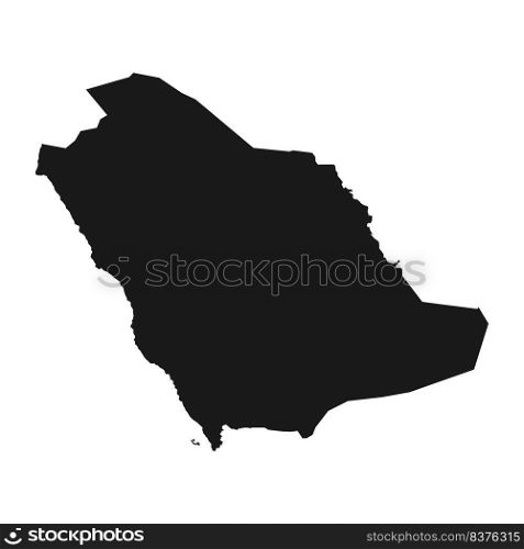 Saudi Arabia map icon vector illustration design