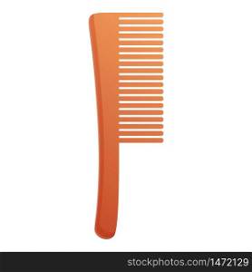 Sauna hairbrush icon. Cartoon of sauna hairbrush vector icon for web design isolated on white background. Sauna hairbrush icon, cartoon style