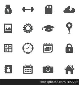 Save Download Preview Icon Pack. 16 Icon For Mobile App. Set Of Icon Mobile And Web App. Finance Icon, Bussines Icon, Mobile App Icon, Web Icon, Education app Icon. EPS10