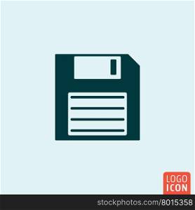 Save icon template. Save icon. Save logo. Save symbol. Floppy disk icon isolated minimal design. Vector illustration.