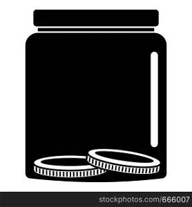 Save money icon. Simple illustration of save money vector icon for web. Save money icon, simple black style