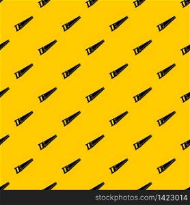 Saw pattern seamless vector repeat geometric yellow for any design. Saw pattern vector