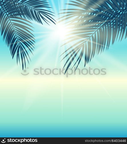 Say Hello to Summer Natural Background Vector Illustration EPS10. Say Hello to Summer Natural Background Vector Illustration