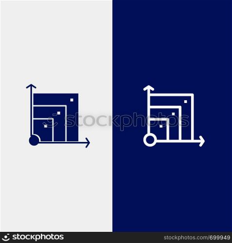 Scalable, System, Scalable System, Science Line and Glyph Solid icon Blue banner Line and Glyph Solid icon Blue banner