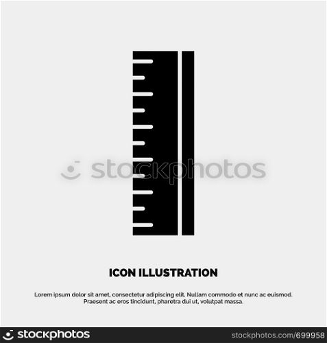 Scale, Design, Designer solid Glyph Icon vector