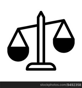 scale of justice icon, scale icon