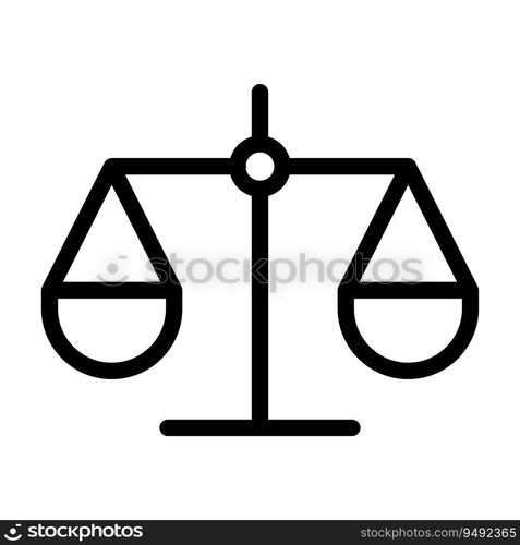 scale of justice icon, scale icon