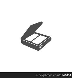 Scanner icon design illustration template