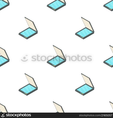 Scanner pattern seamless background texture repeat wallpaper geometric vector. Scanner pattern seamless vector