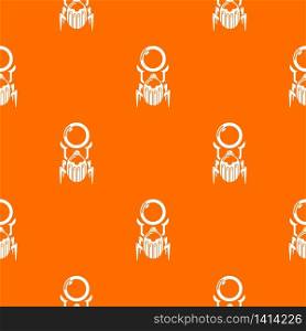 Scarab pattern vector orange for any web design best. Scarab pattern vector orange