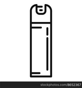 Scent air spray icon outline vector. Fresh bottle. Cosmetic sprayer. Scent air spray icon outline vector. Fresh bottle