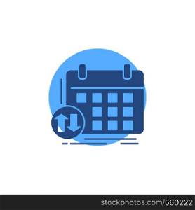 schedule, classes, timetable, appointment, event Glyph Icon.. Vector EPS10 Abstract Template background