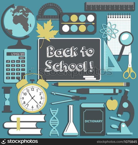 School background.