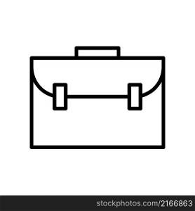 School bag icon vector sign and symbol on trendy design
