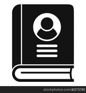 School book icon simple vector. Education graduate. Online study. School book icon simple vector. Education graduate