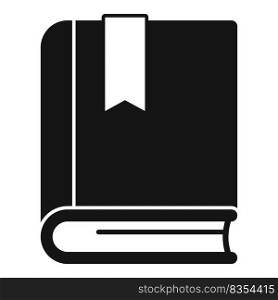 School book mark icon simple vector. Favorite bookmark. Template button. School book mark icon simple vector. Favorite bookmark