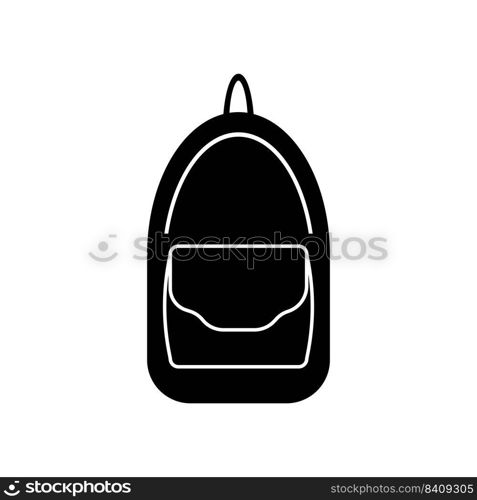 schoolbag logo stock illustration design