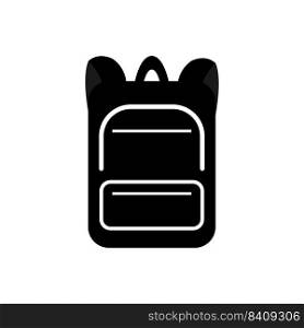 schoolbag logo stock illustration design