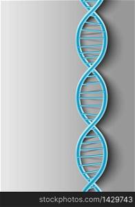 Science background with DNA theme.Vector