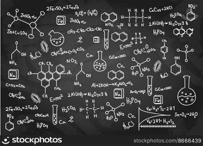 science chemistry graphic illustration