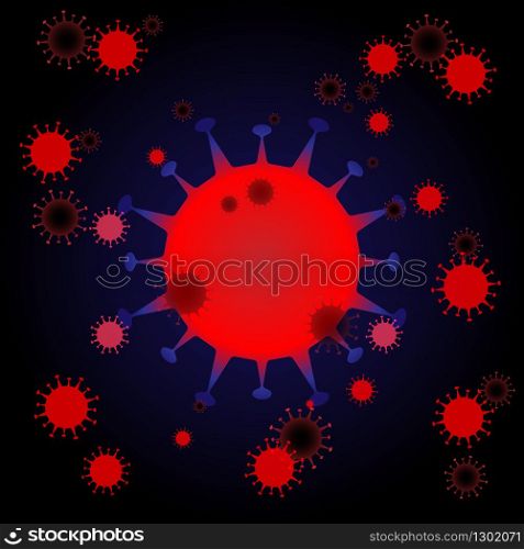 Science color molecule concept background, stock vector