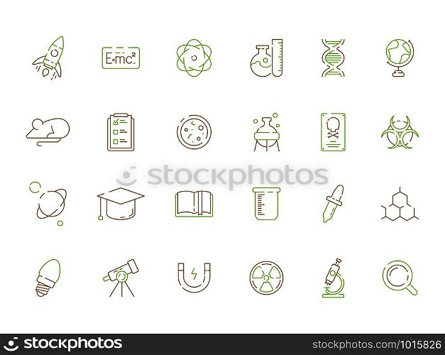 Science colored icon. Chemical experiment scientific lab biological innovation and practice laboratory equipment vector symbols. Illustration of laboratory experiment, equipment chemistry, test dna. Science colored icon. Chemical experiment scientific lab biological innovation and practice laboratory equipment vector symbols