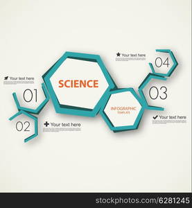 science infographic template