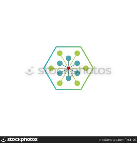 science molecule logo template vector illustration icon element isolated - vector. science molecule logo template vector illustration icon element
