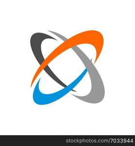 Science Swoosh Colorful Logo Template