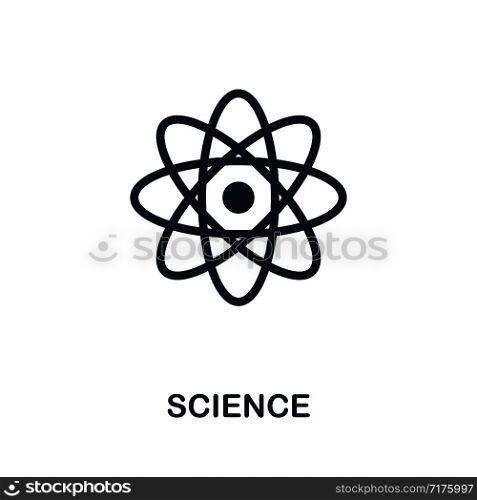 Science vector icon illustration. Creative sign from biotechnology icons collection. Filled flat Science icon for computer and mobile. Symbol, logo vector graphics.. Science vector icon symbol. Creative sign from biotechnology icons collection. Filled flat Science icon for computer and mobile