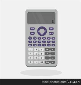 Scientific Calculator Pocket, background Isolated vector illustration of icon sign concept.