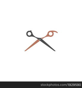 Scissor icon ilustration template vector