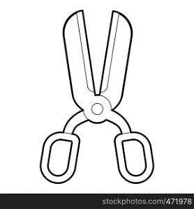 Scissor icon. Outline illustration of scissor vector icon for web design. Scissor icon, outline style