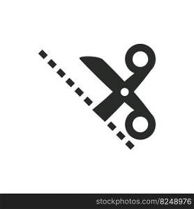 scissor icon vector design illustration