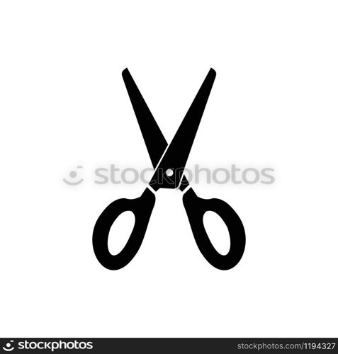 Scissor icon vector on white background. Scissor icon in modern design style. Scissors Icon vector image, Scissors vector icon popular and simple flat symbol for web and graphic, mobile app, logo. Scissors icon illustration