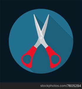 Scissors Icon. Vector Illustration EPS10. Scissors Icon. Vector Illustration