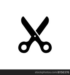 scissors icon vector illustration logo design