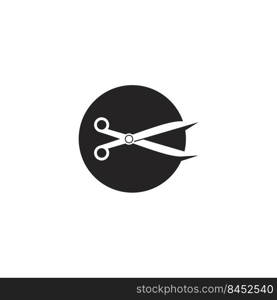 scissors icon. vector illustration symbol design.