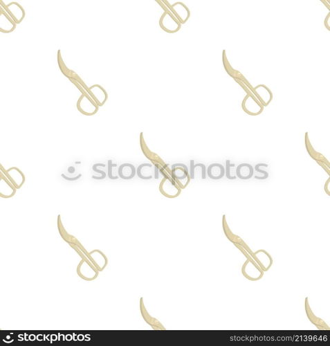 Scissors pattern seamless background texture repeat wallpaper geometric vector. Scissors pattern seamless vector