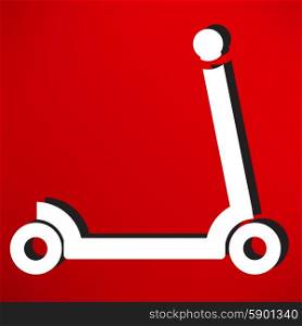 scooter for children icon