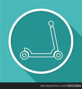 scooter for children icon