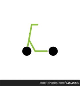 Scooter icon, illustration design template