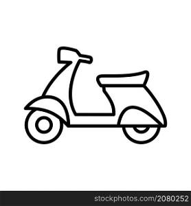 Scooter icon vector design template
