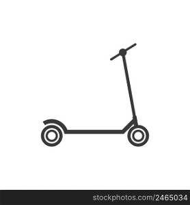 Scooter icon vector flat design eps 10