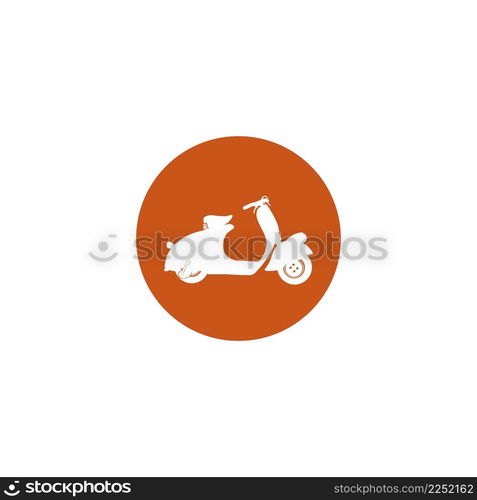 scooter icon vector illustration design template.