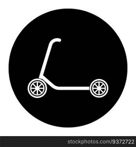 scooter icon vector template illustration logo design