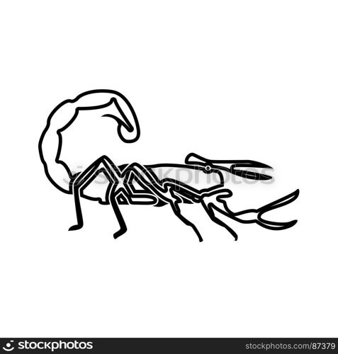 Scorpion icon .